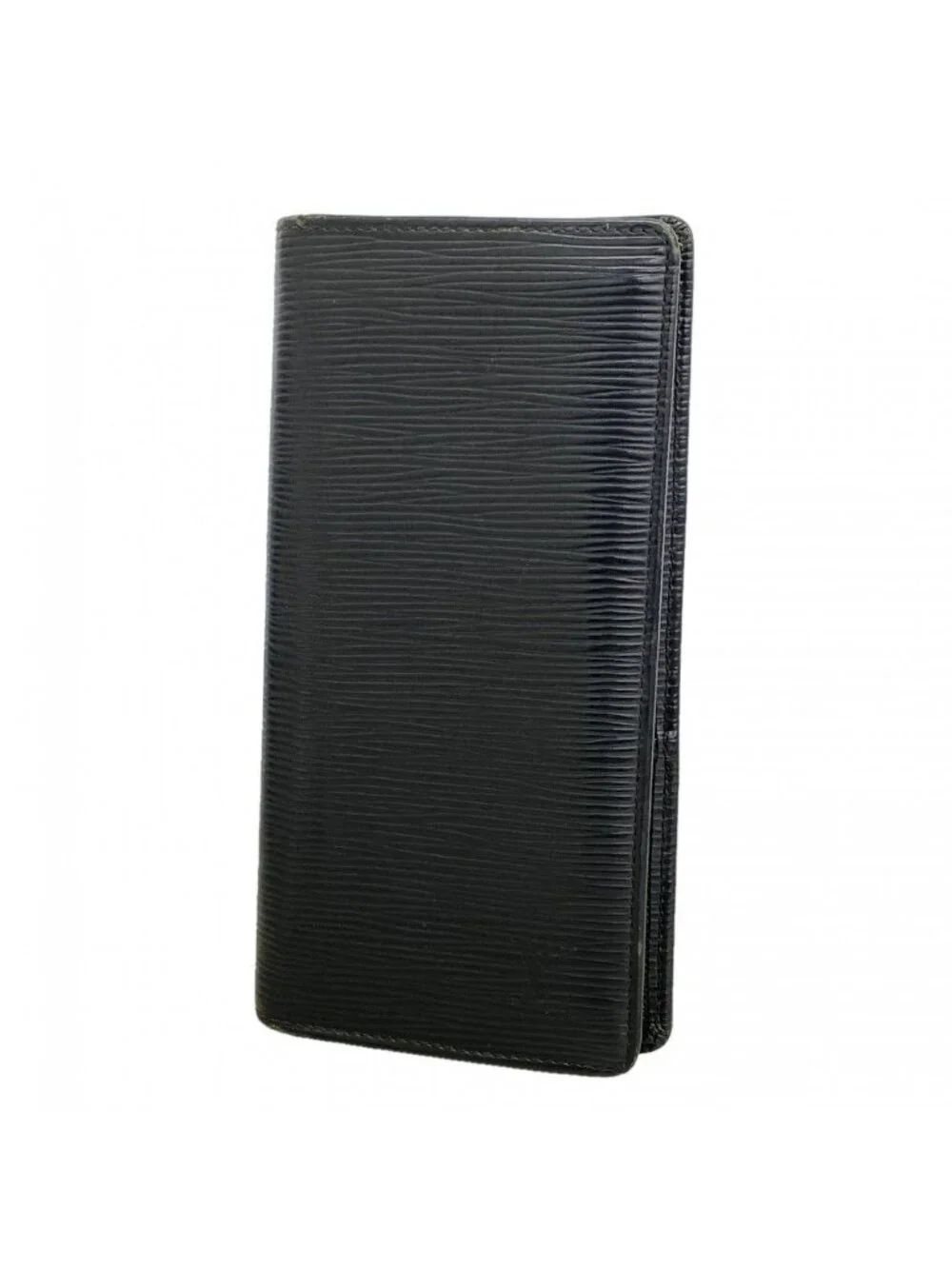 Louis Vuitton Wallet Epi Portefeuille Brazza Noir
